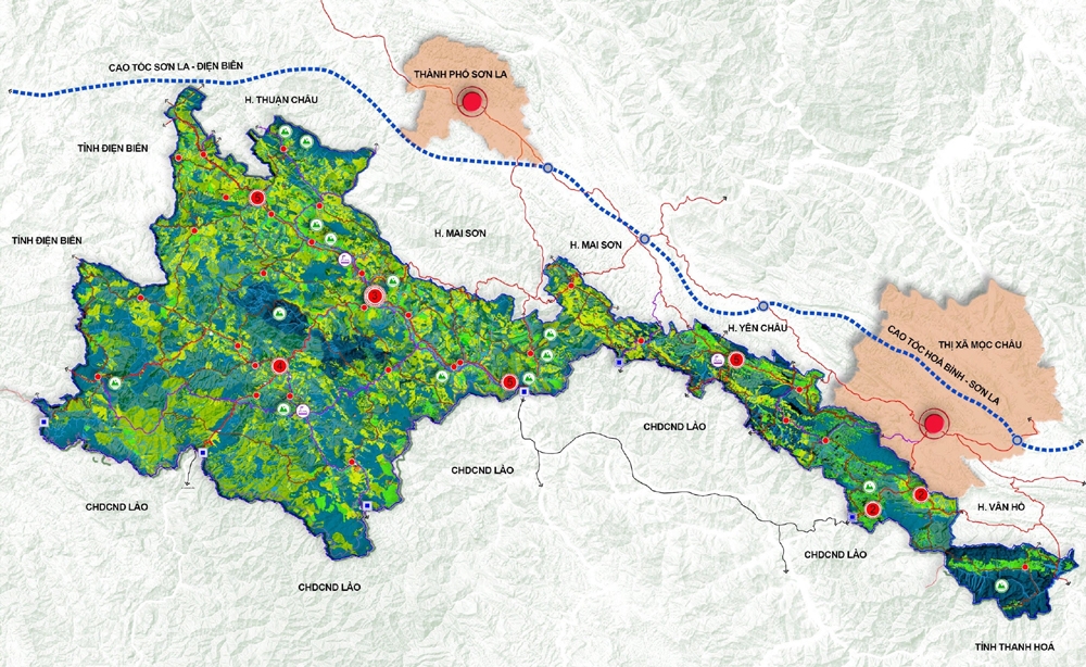 Sơn La: Thông qua đồ án quy hoạch xây dựng vùng liên huyện vùng cao, biên giới