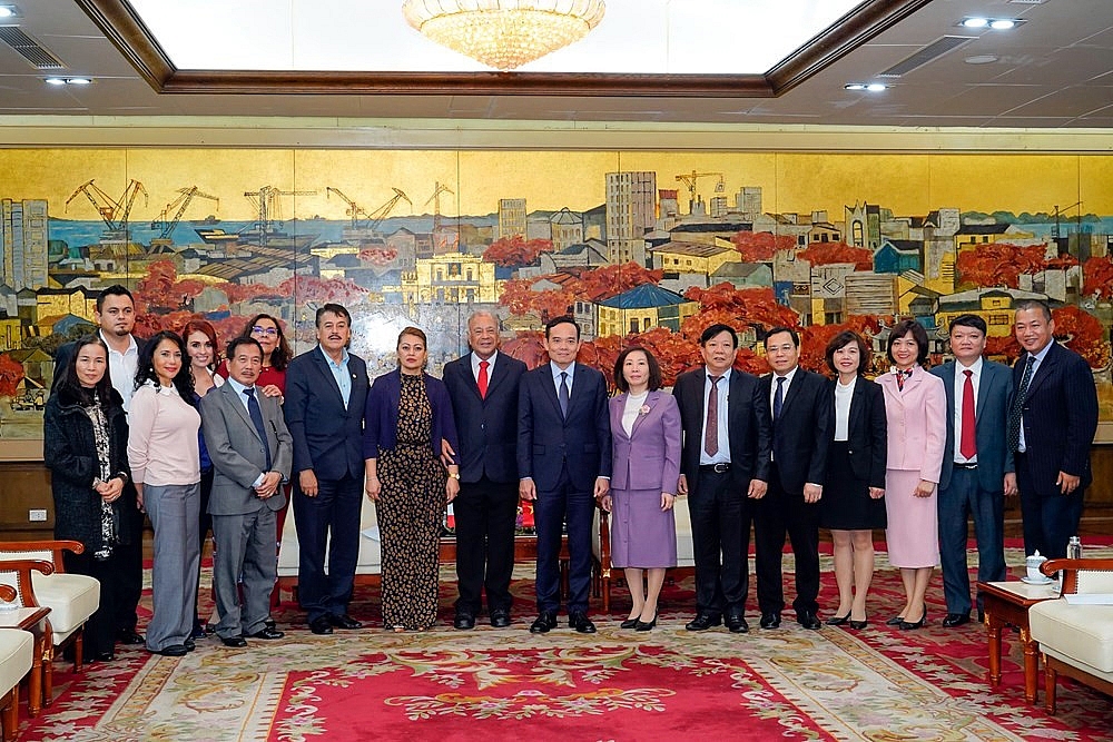 Hải Phòng: Bí thư Thành ủy tiếp và làm việc với Đoàn đại biểu cấp cao Đảng Lao động Mê-hi-cô