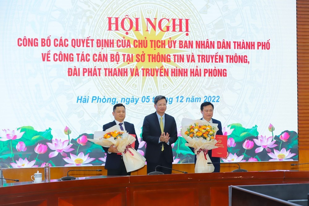 Hải Phòng: Điều động, bổ nhiệm Giám đốc Sở Thông tin và Truyền thông, Đài Phát thanh và Truyền hình