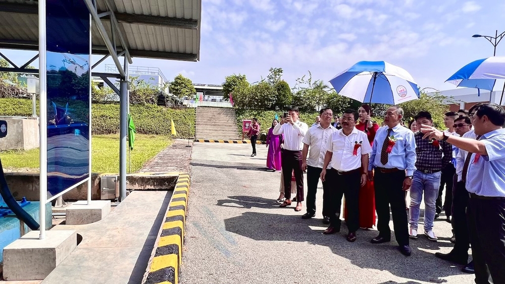 Long An: Khánh thành nhà máy nước sạch Hòa Khánh Tây giai đoạn II