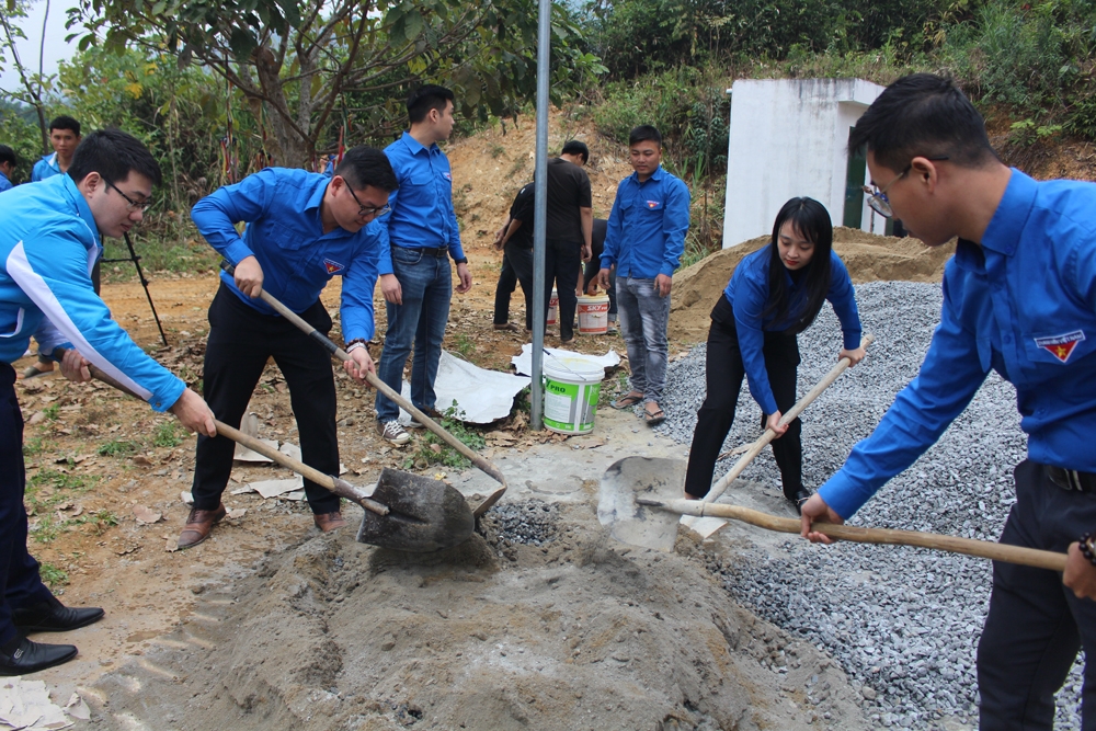 Đoàn Thanh niên Bộ Xây dựng với nhiều hoạt động ý nghĩa tại Lai Châu