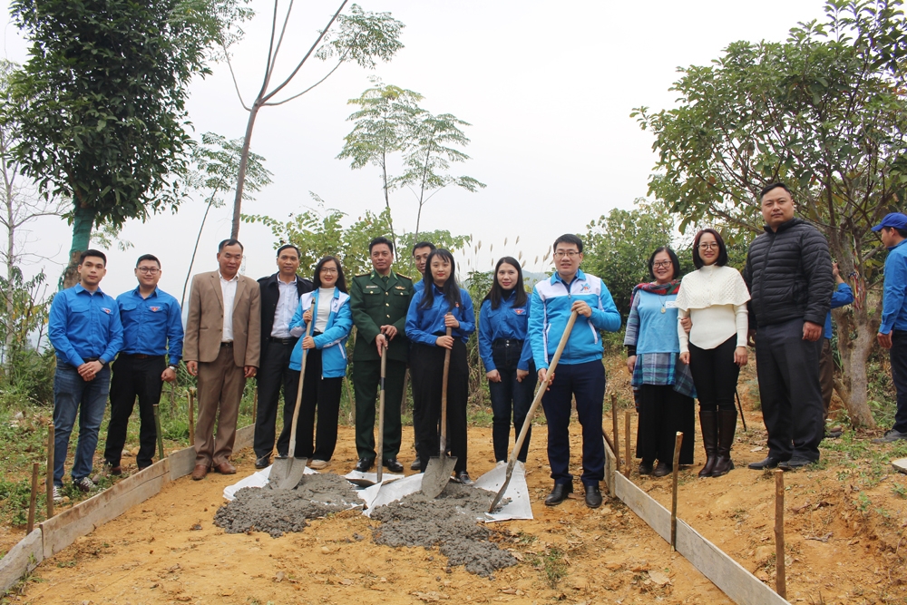 Đoàn Thanh niên Bộ Xây dựng với nhiều hoạt động ý nghĩa tại Lai Châu