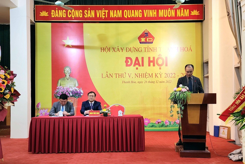 Thanh Hóa: Đại hội Hội Xây dựng lần thứ V, nhiệm kỳ 2022 – 2027