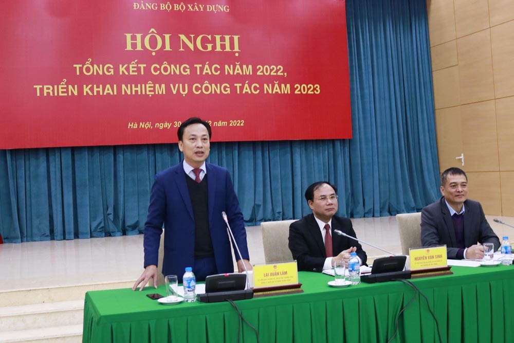 Đảng bộ Bộ Xây dựng triển khai nhiệm vụ công tác Đảng năm 2023