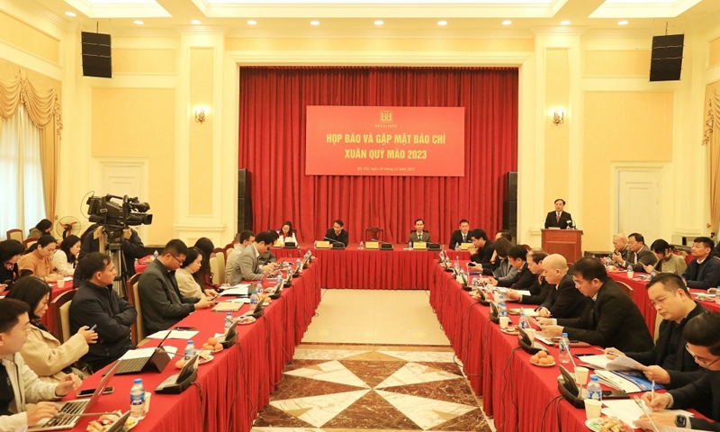 Ministry of Construction meets press on Lunar New Year 2023