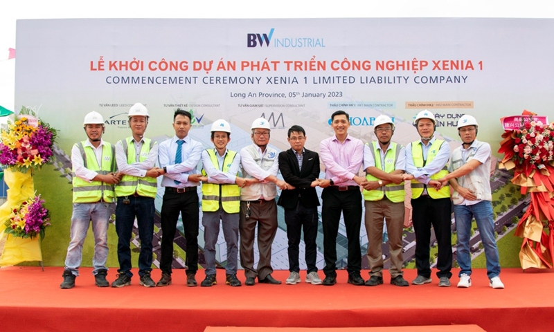 Tập đoàn Xây dựng Hòa Bình khởi công dự án đầu tiên của năm 2023