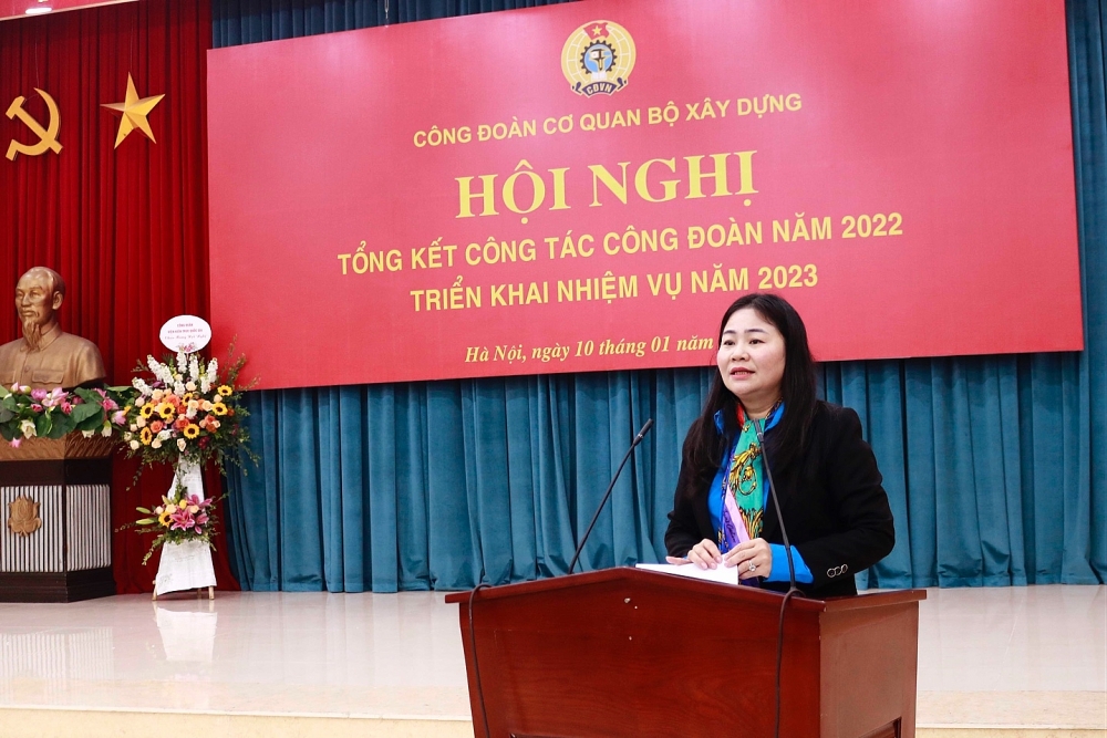 Công đoàn Cơ quan Bộ Xây dựng triển khai nhiệm vụ năm 2023