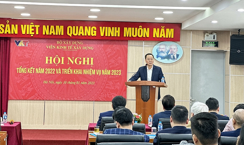 Viện Kinh tế xây dựng thực hiện tốt các nhiệm vụ trọng tâm trong năm 2022