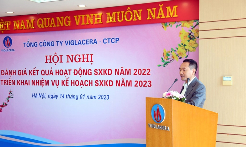 Tổng Công ty Viglacera – CTCP triển khai nhiệm vụ kế hoạch sản xuất kinh doanh năm 2023