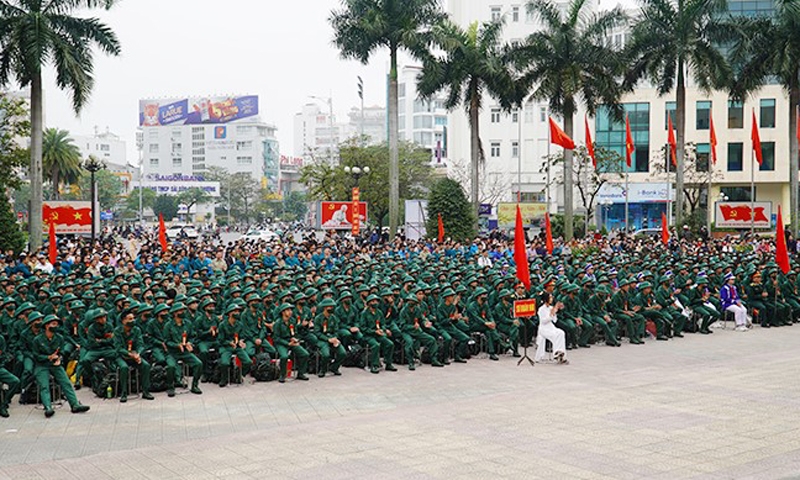 Thừa Thiên - Huế: Hơn 1.450 thanh niên lên đường nhập ngũ