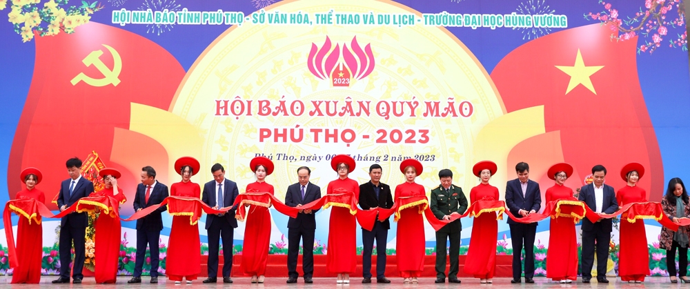 Phú Thọ: Khai mạc Hội báo xuân Quý Mão 2023 lần thứ XXV