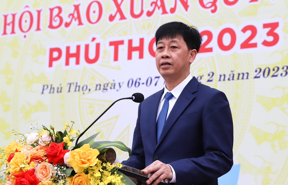 Phú Thọ: Khai mạc Hội báo xuân Quý Mão 2023 lần thứ XXV