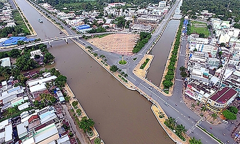 Hậu Giang: Điều chỉnh quy hoạch chi tiết Khu đô thị mới đường Võ Nguyên Giáp lên 77ha