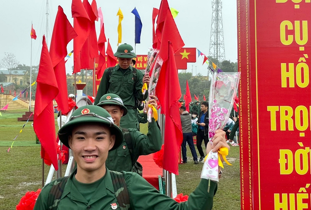 Yên Bái: Ngày hội lên đường nhập ngũ