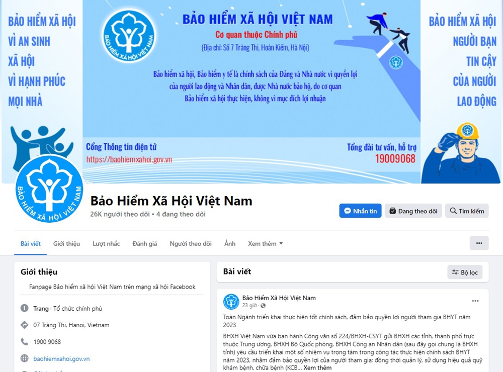 Cảnh giác việc mạo danh cơ quan BHXH thực hiện các dịch vụ hỗ trợ nhận trợ cấp BHXH, BHTN