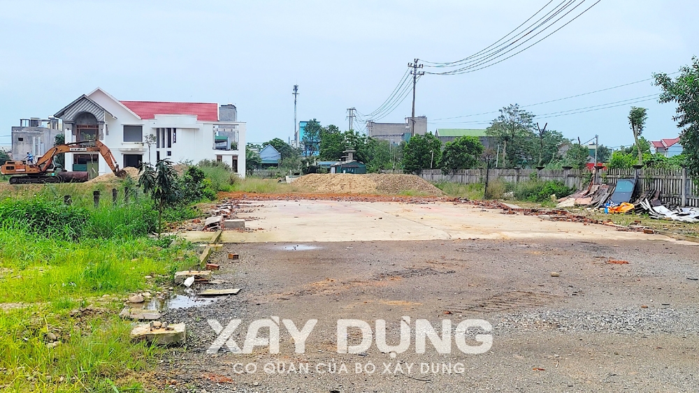 Quảng Ngãi: Công ty Hân Nga nộp phạt và phá dỡ công trình xây dựng trái phép