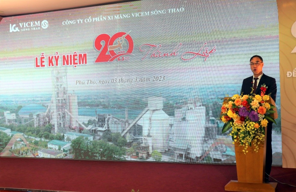 Công ty Cổ phần Xi măng VICEM Sông Thao kỷ niệm 20 năm thành lập