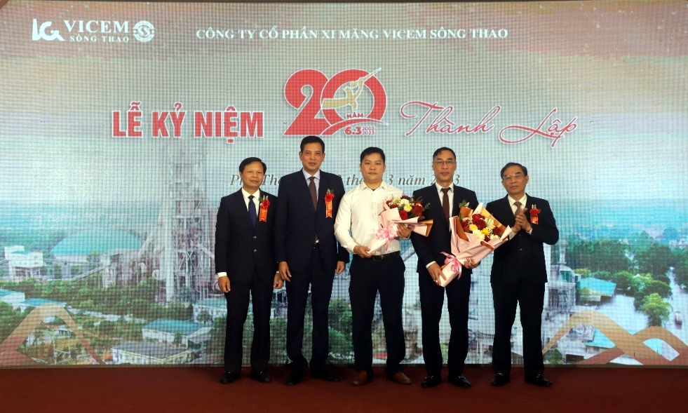 Công ty Cổ phần Xi măng VICEM Sông Thao kỷ niệm 20 năm thành lập