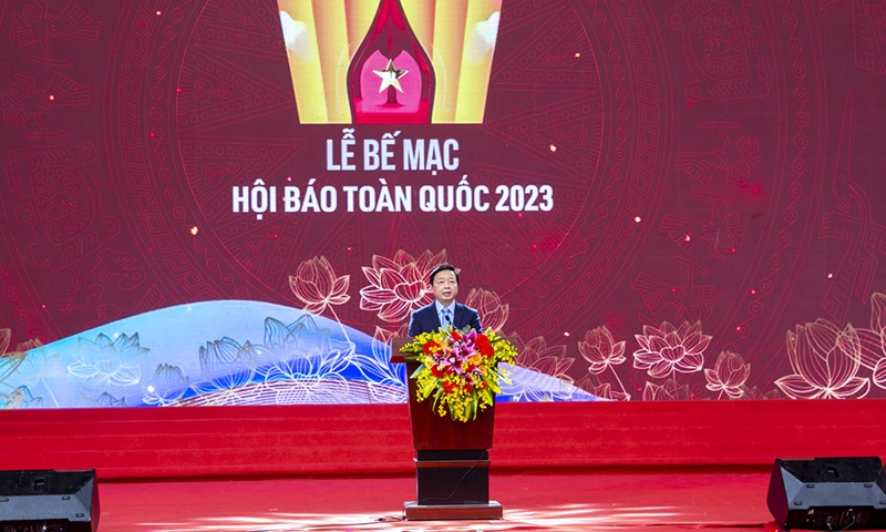 Bế mạc Hội Báo toàn quốc 2023: Lễ vinh danh các tập thể xuất sắc