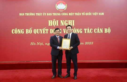 Tạp chí Mặt trận có tân Phó Tổng biên tập