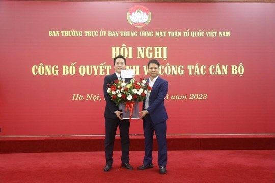 Tạp chí Mặt trận có tân Phó Tổng Biên tập