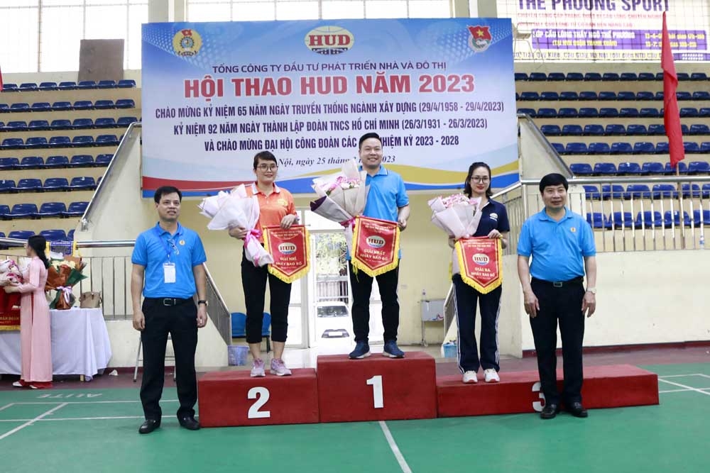 Sôi nổi Hội thao Tổng Công ty HUD năm 2023