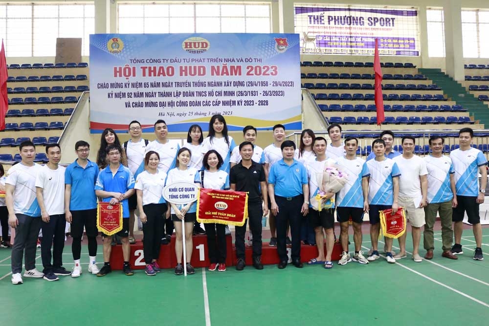 Sôi nổi Hội thao Tổng Công ty HUD năm 2023