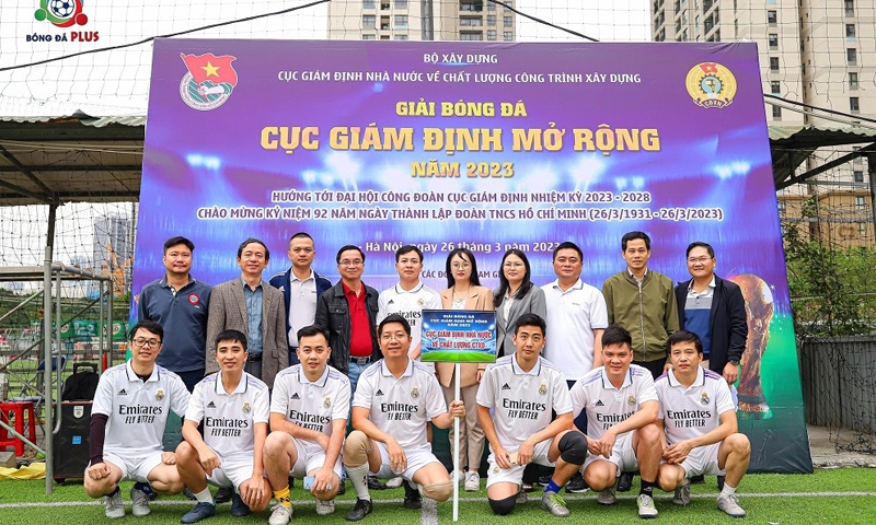 Cục Giám định tổ chức thành công giải Giao lưu bóng đá mở rộng 2023