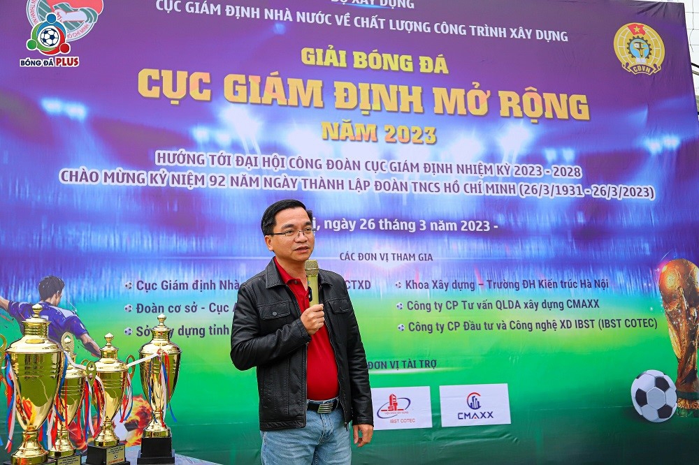 Cục Giám định tổ chức thành công giải Giao lưu bóng đá mở rộng 2023