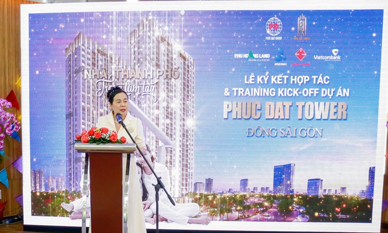 Ký kết hợp tác và công bố dự án Phúc Đạt Tower – Đông Sài Gòn