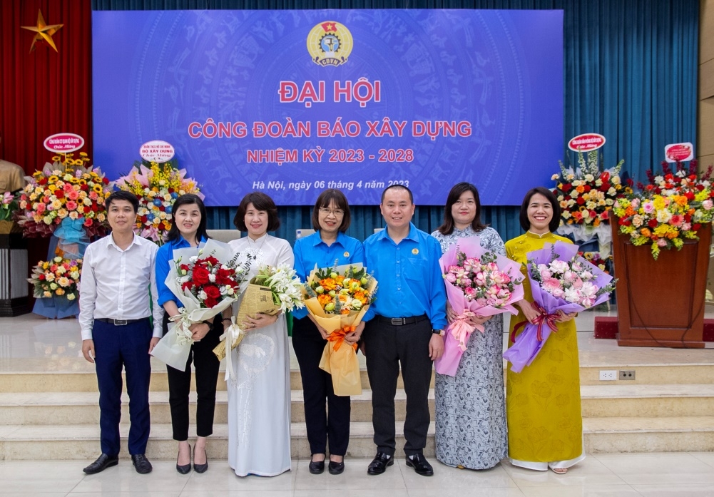 Đại hội Công đoàn Báo Xây dựng lần thứ VIII, nhiệm kỳ 2023 – 2028  thành công tốt đẹp