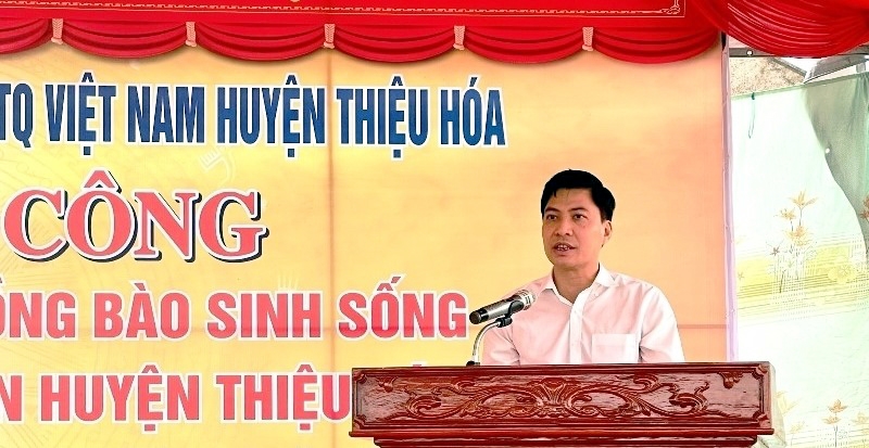 Thiệu Hóa (Thanh Hóa): Khởi công xây dựng nhà ở cho đồng bào sinh sống trên sông