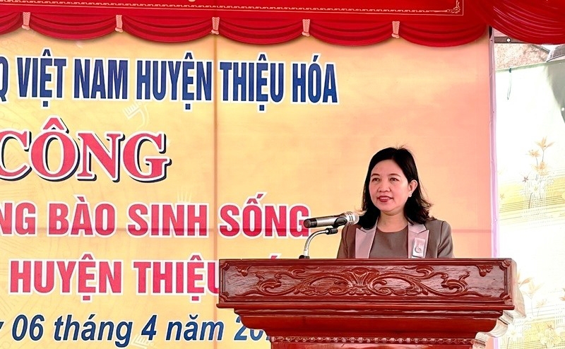 Thiệu Hóa (Thanh Hóa): Khởi công xây dựng nhà ở cho đồng bào sinh sống trên sông