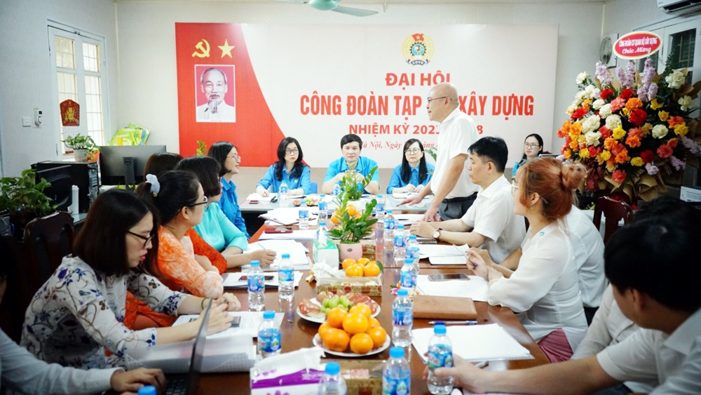 Công đoàn Tạp chí Xây dựng tổ chức thành công Đại hội lần thứ VIII, nhiệm kỳ 2023 - 2028