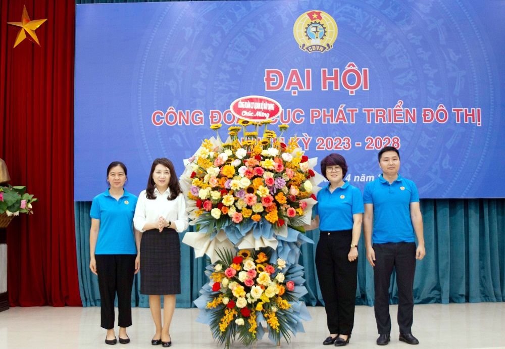 Đại hội Công đoàn Cục Phát triển đô thị nhiệm kỳ 2023 – 2028 thành công tốt đẹp