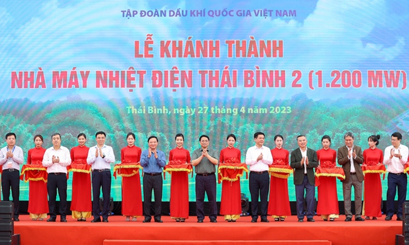 Thủ tướng Chính phủ dự Lễ khánh thành Nhà máy nhiệt điện Thái Bình 2