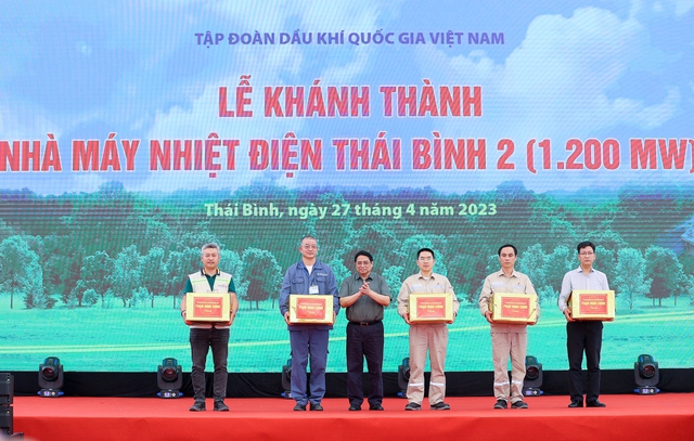 Thủ tướng Chính phủ dự Lễ khánh thành Nhà máy nhiệt điện Thái Bình 2