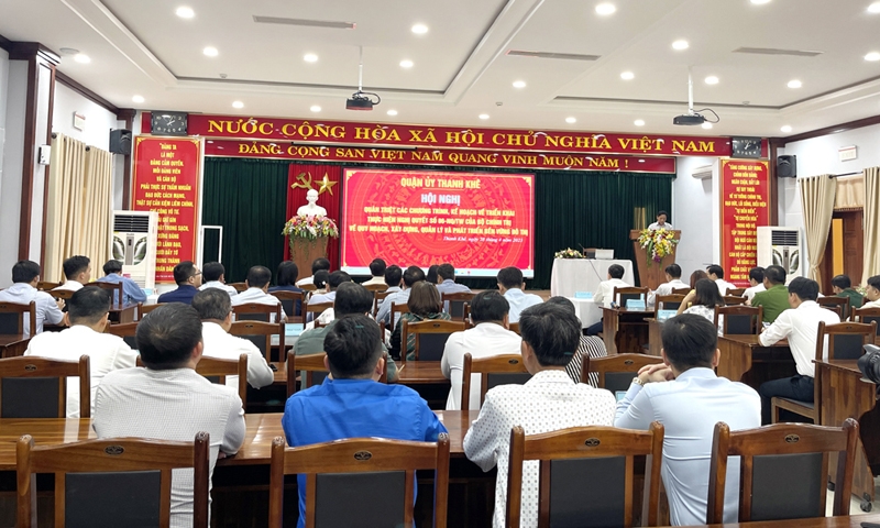 Thanh Khê (Đà Nẵng): Quán triệt các nội dung về công tác quản lý và phát triển đô thị trên địa bàn