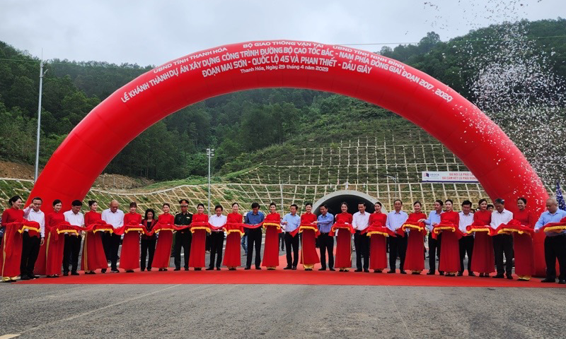 Thanh Hóa: Khánh thành Dự án cao tốc Mai Sơn - Quốc lộ 45