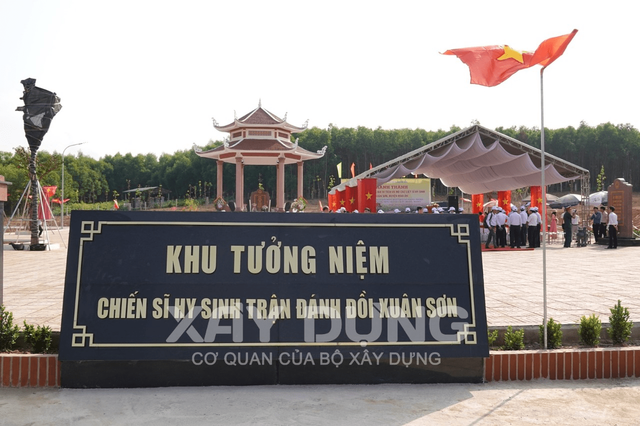 Bình Định: Khánh thành công trình xây dựng Bia di tích và mộ tập thể các liệt sĩ hy sinh tại đồi Xuân Sơn