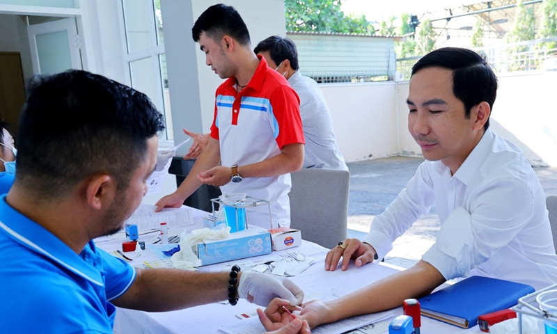 KVT tổ chức chương trình hiến máu tình nguyện: Từ trái tim đến trái tim