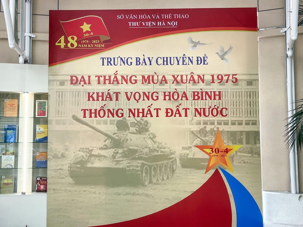 Thư viện Hà Nội “thay áo mới” trước thềm 30/4