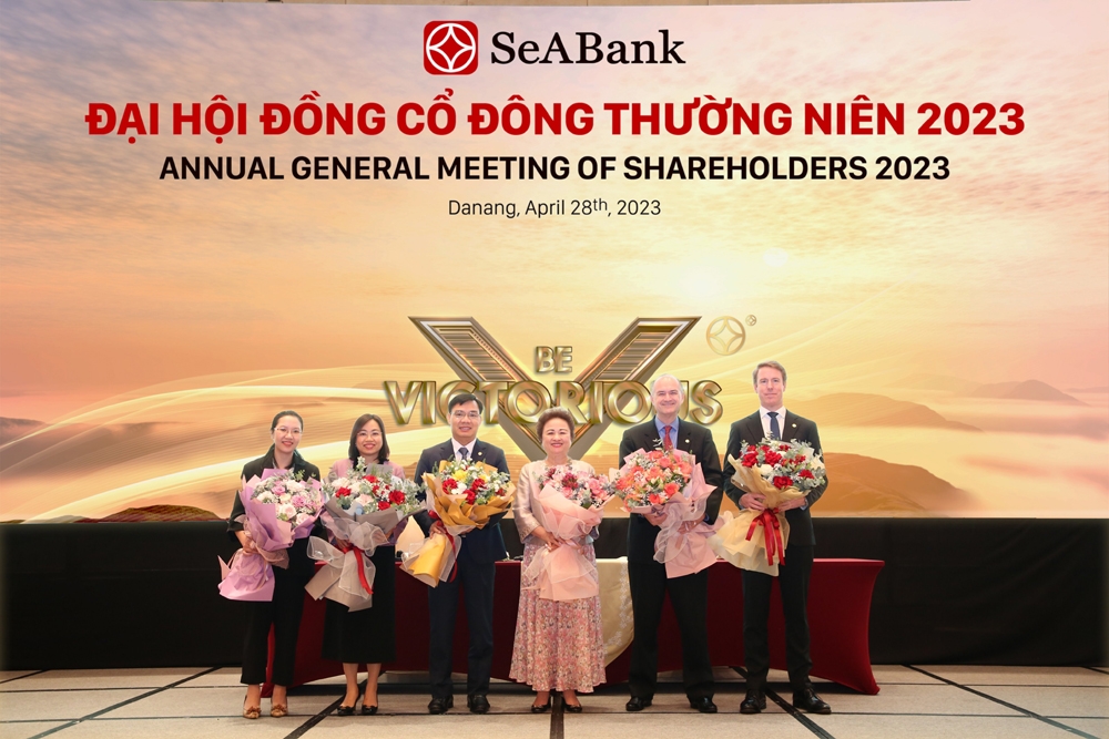 Đại hội đồng cổ đông thường niên SeABank 2023: Tăng vốn điều lệ lên 25.903 tỷ đồng, lợi nhuận hơn 5.633 tỷ đồng