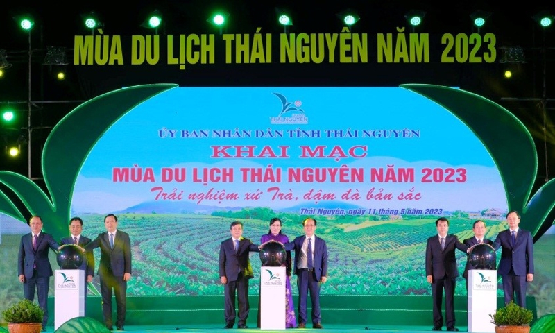 Thái Nguyên: Khai mạc mùa du lịch năm 2023