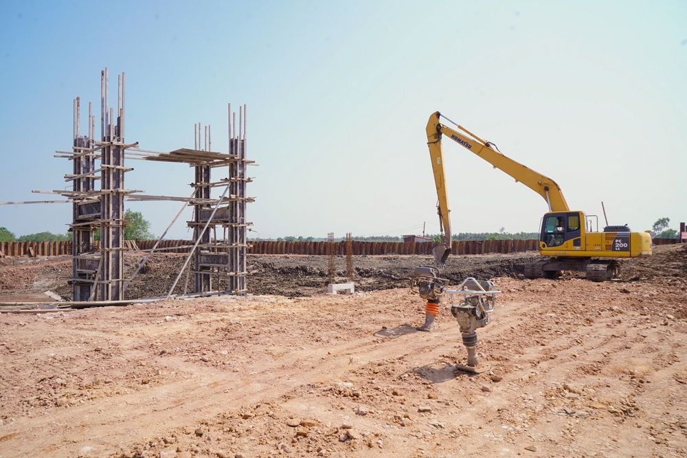 Hải Phòng: Đẩy nhanh tiến độ thi công các công trình đê điều, thủy lợi trước mùa mưa bão 2023