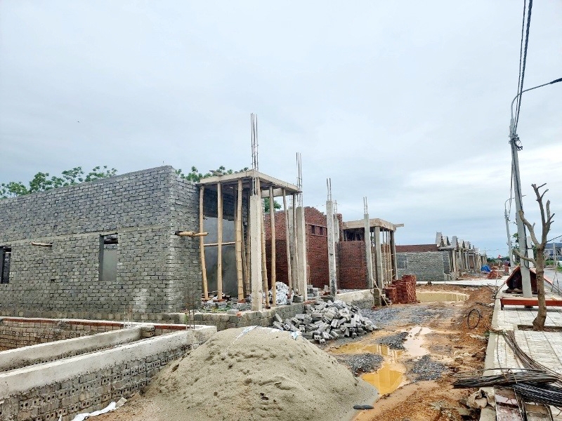 Thiệu Hóa (Thanh Hóa): Đẩy nhanh tiến độ xây dựng khu tái định cư làng chài xã Thiệu Vũ