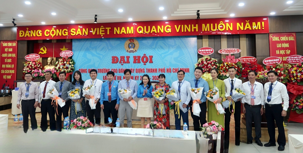 Đại hội Công đoàn Trường Cao đẳng Xây dựng Thành phố Hồ Chí Minh nhiệm kỳ 2023 – 2028 thành công tốt đẹp