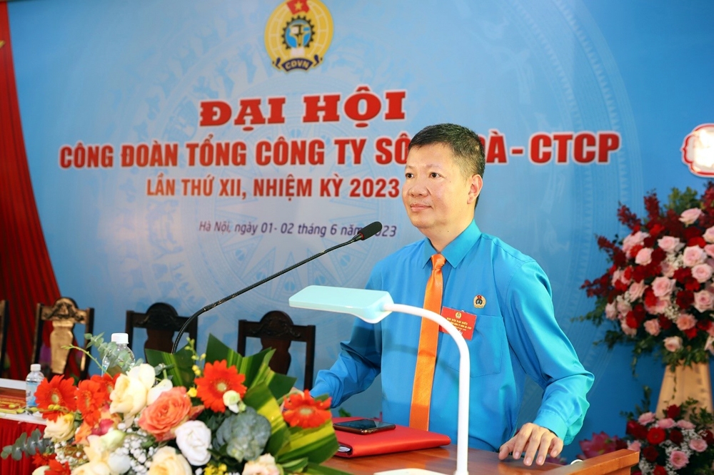 Đại hội Công đoàn Tổng Công ty Sông Đà – CTCP lần thứ XII, nhiệm kỳ 2023-2028 thành công tốt đẹp