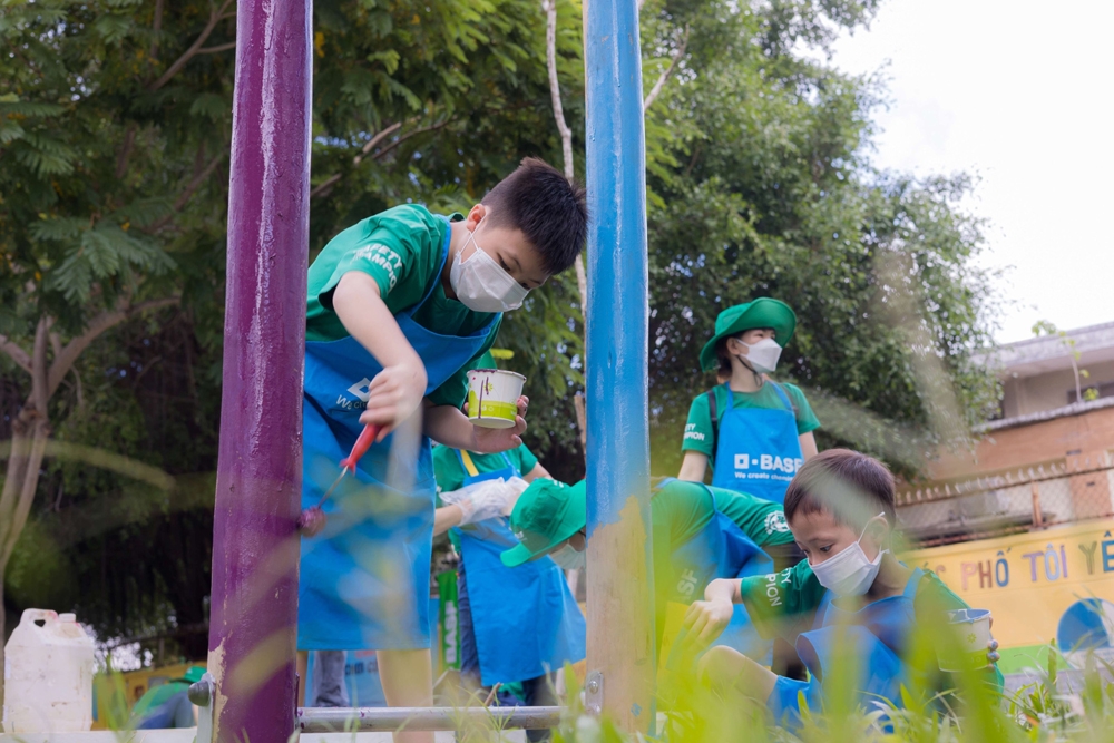 BASF Việt Nam và Think Playgrounds ra mắt sân chơi cộng đồng thứ 7