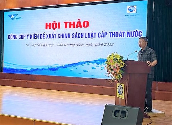 Đề xuất chính sách cho dự thảo Luật Cấp, thoát nước